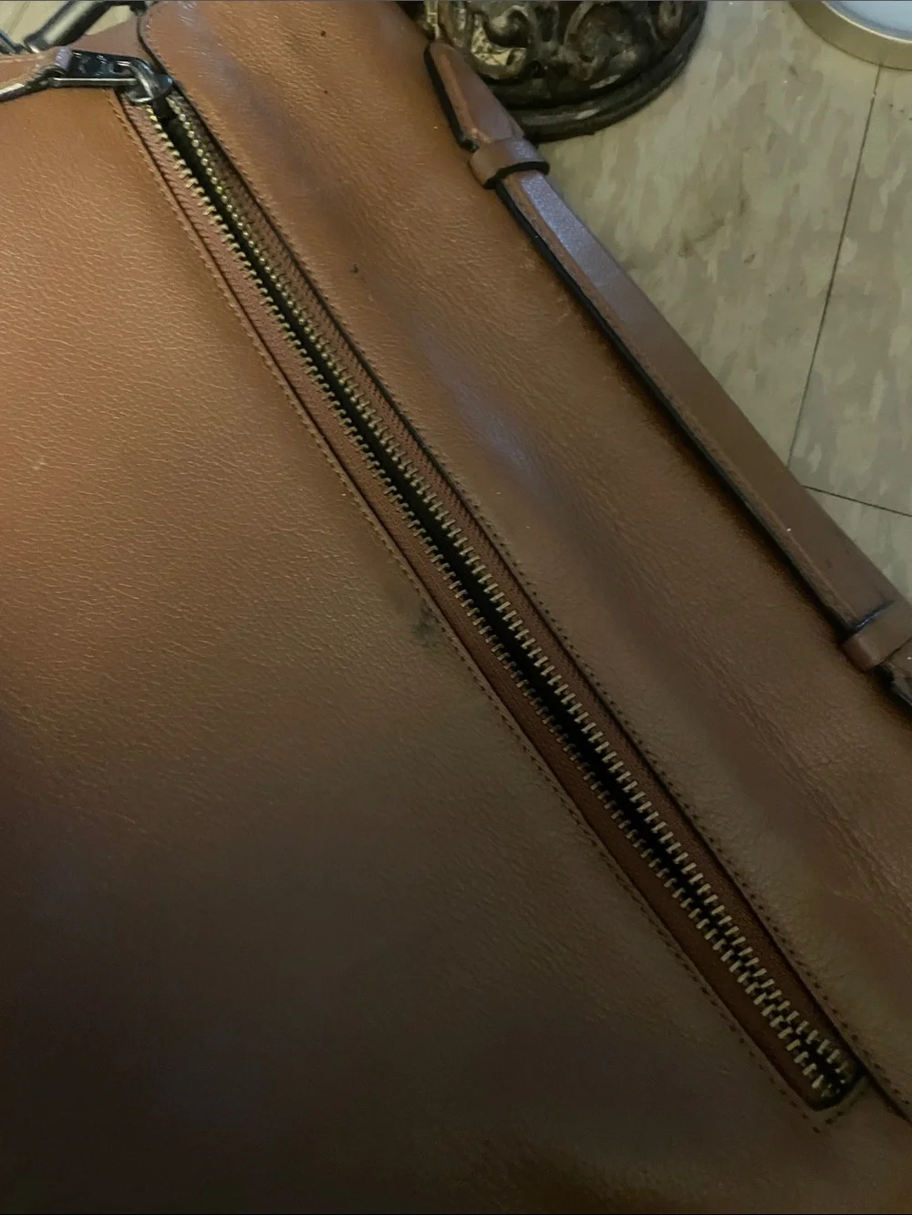 Coach men leather